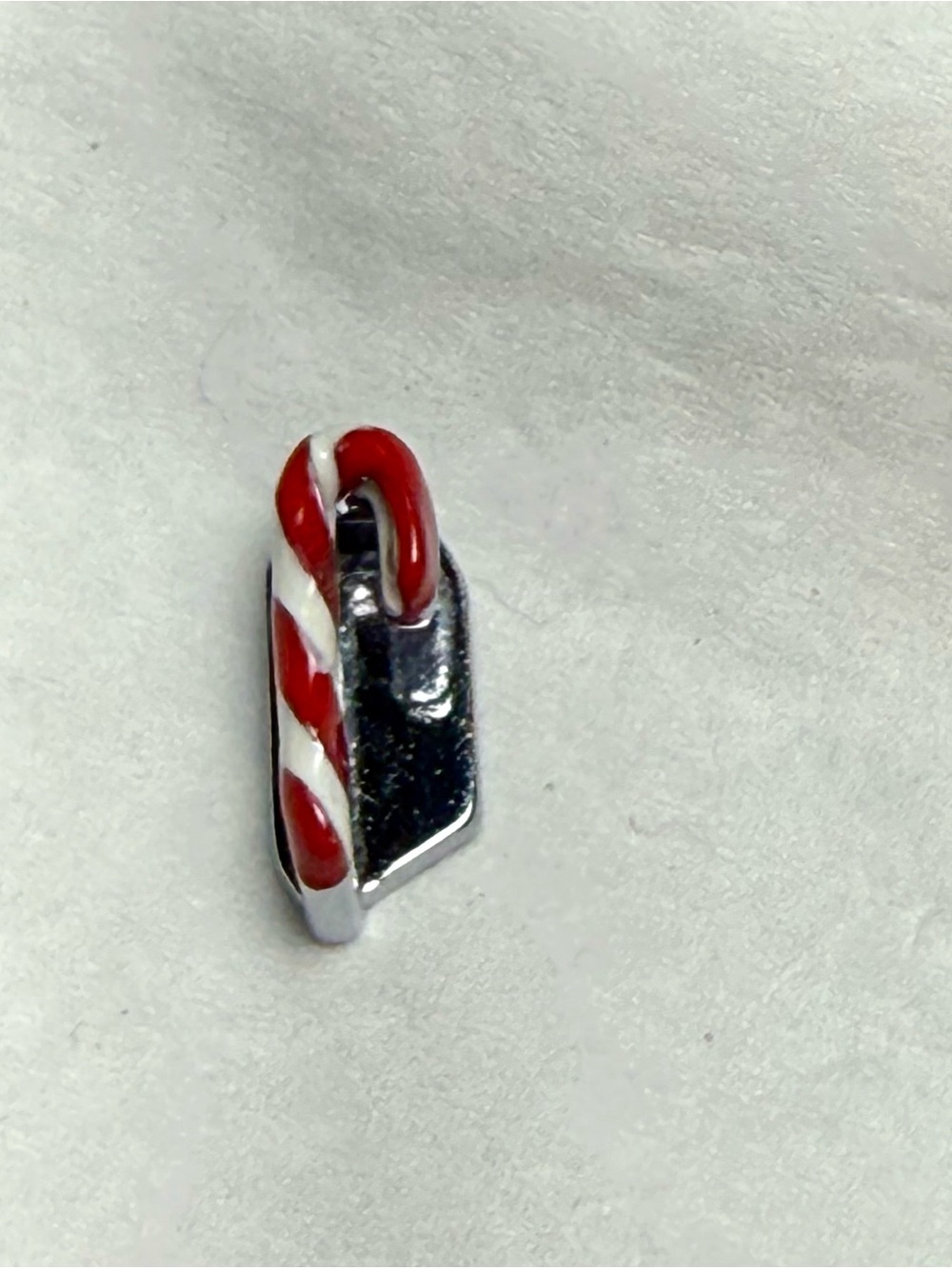 KEEP Collective Red and White Candy Cane Charm
